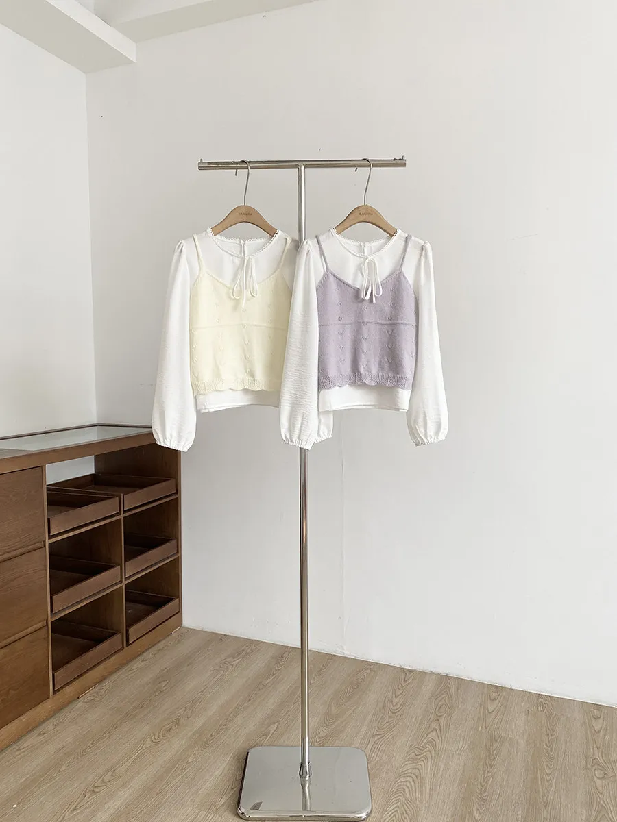 Spring 2026 Korean Style Knitted Long Sleeve Shirt Women's Fashion Set Sweet Youthful Layered Wear Vest Comfortable Universal...
Spring 2026 Korean Style Knitted Long Sleeve Shirt Women's Fashion Set Sweet Youthful Layered Wear Vest Comfortable Universal...