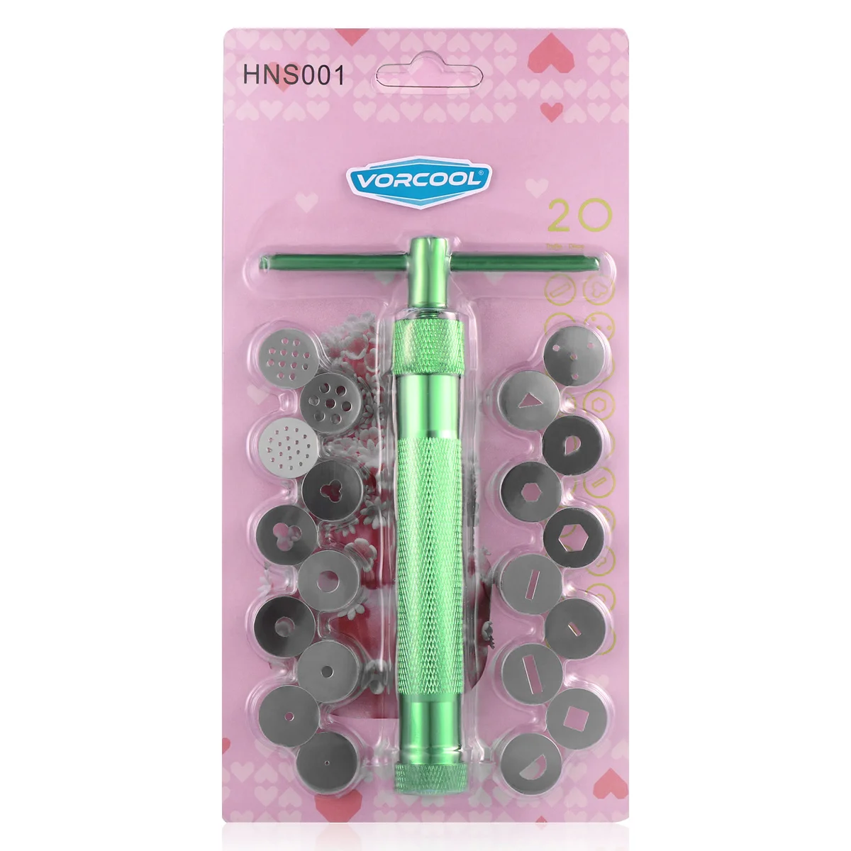 Clay Extruder Set Portable Mini Handheld Tool For Polymer Ceramic Clay Pastry Dough Sugar Paste 3-Piece Disassemblable Art
Clay Extruder Set Portable Mini Handheld Tool For Polymer Ceramic Clay Pastry Dough Sugar Paste 3-Piece Disassemblable Art