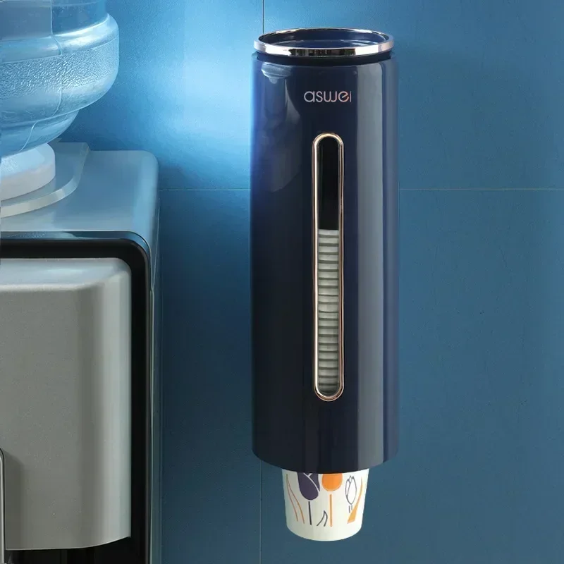 Disposable Cup Holder Household Cup Dispenser Water Dispenser Dustproof Cup Holder Wall Mounted Tube Paper Cup Storage Rack
Disposable Cup Holder Household Cup Dispenser Water Dispenser Dustproof Cup Holder Wall Mounted Tube Paper Cup Storage Rack