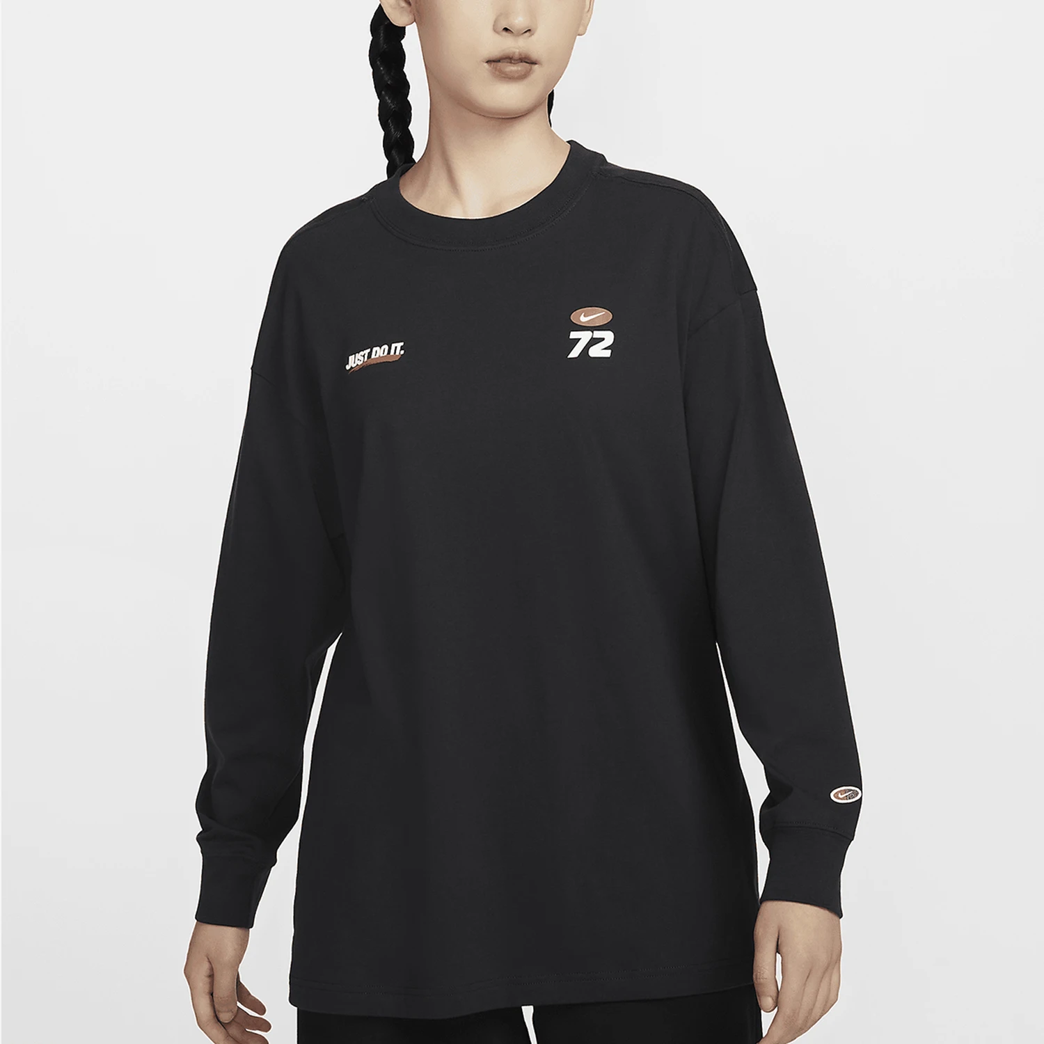 Оригинальный осенний новый женский свободный топ с длинными рукавами Nike HQ1574-045
Оригинальный осенний новый женский свободный топ с длинными рукавами Nike HQ1574-045