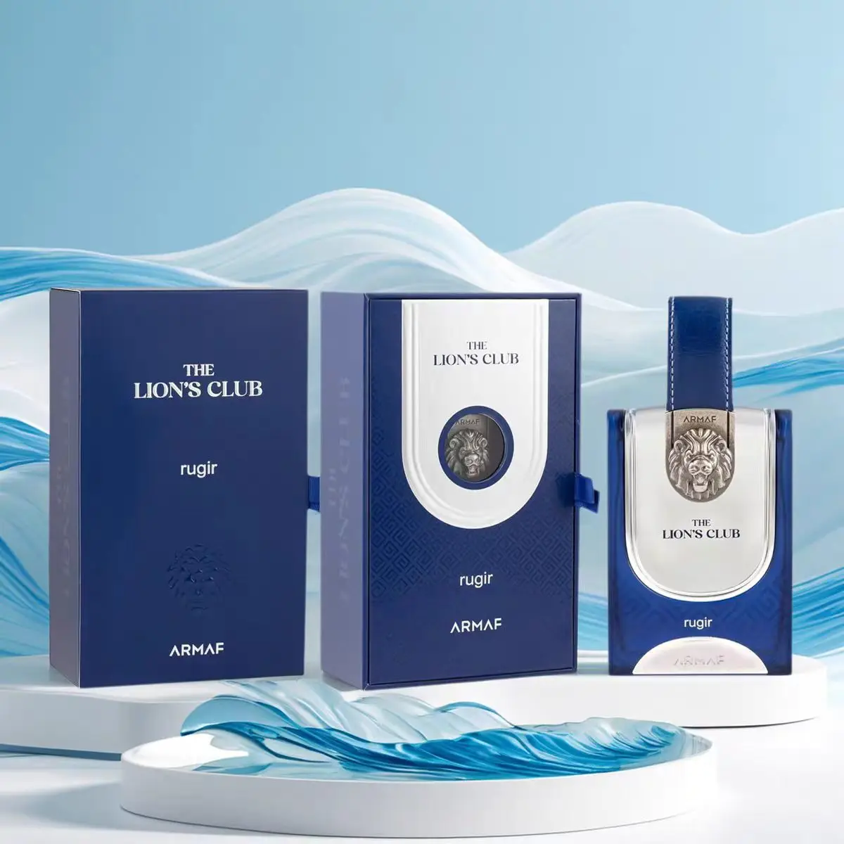 Armaf The Lion's Club Feroce EDP 100ml (3.4 FL. oz) - Exquisite bottle with premium texture and vanilla and oriental notes
Armaf The Lion's Club Feroce EDP 100ml (3.4 FL. oz) - Exquisite bottle with premium texture and vanilla and oriental notes
