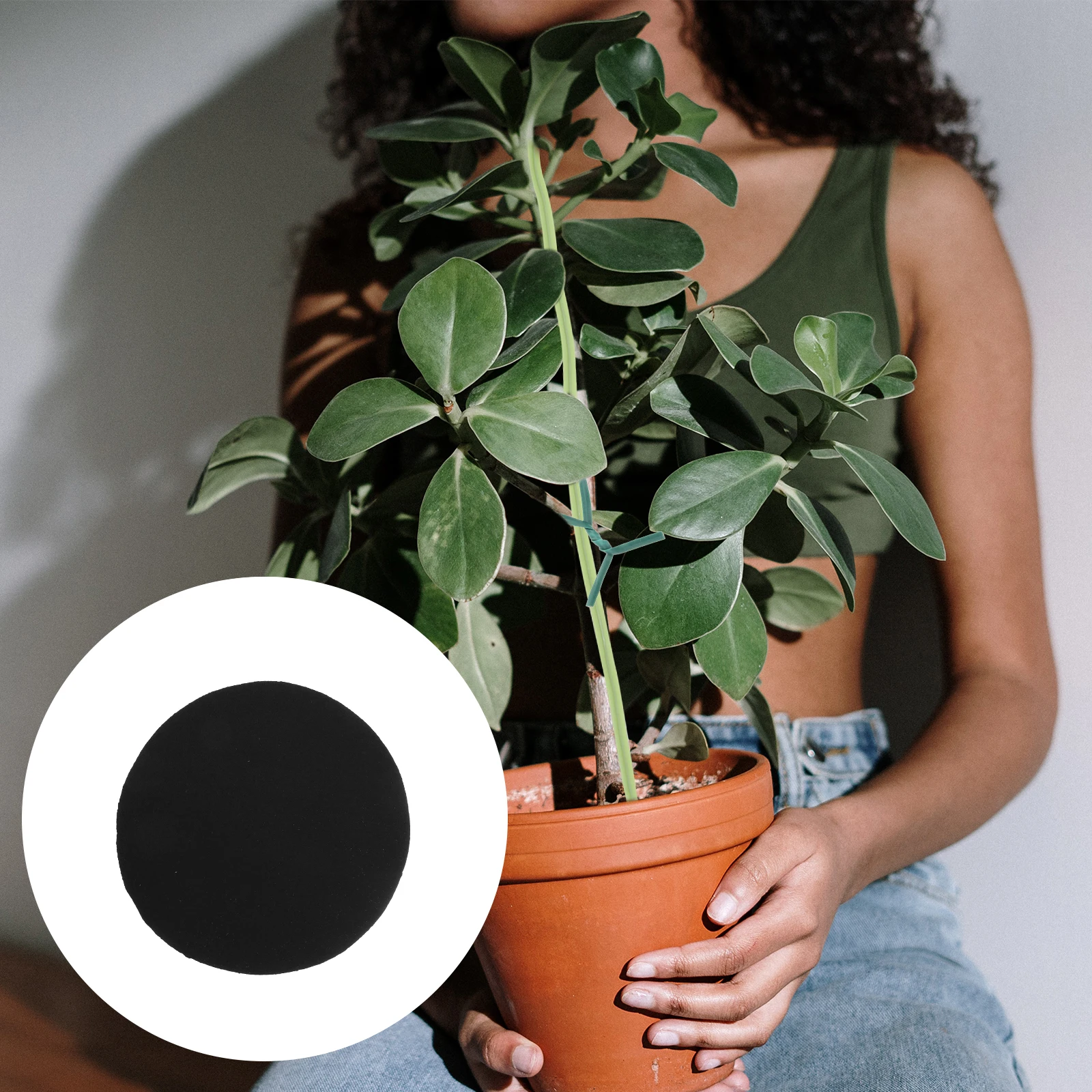 100pcs Flower Pot Bottom Pads Bonsai Mat Hole Mesh Gasket Breathable Planter Coaster Net Nonwoven Fabric Drainage Protection
100pcs Flower Pot Bottom Pads Bonsai Mat Hole Mesh Gasket Breathable Planter Coaster Net Nonwoven Fabric Drainage Protection