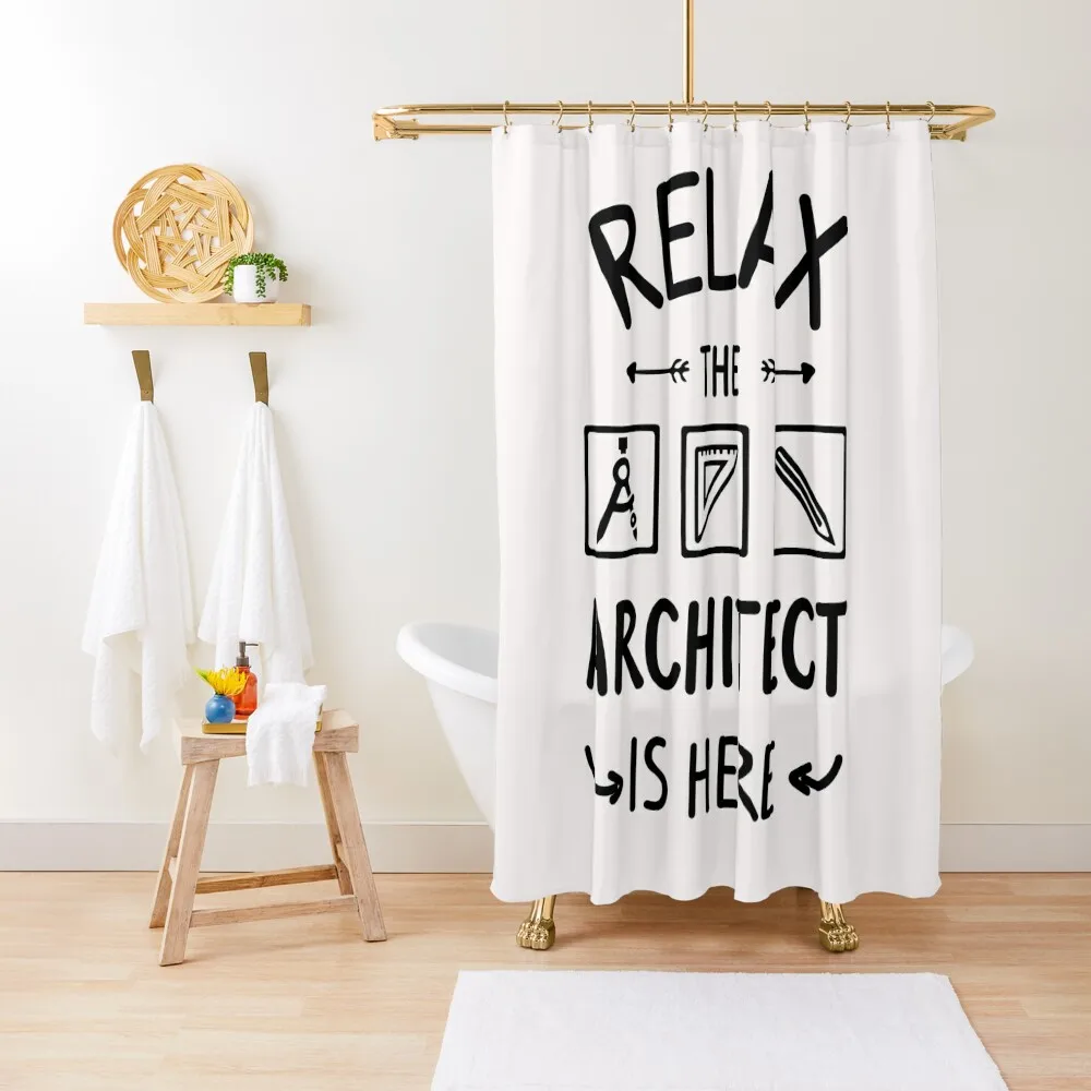 Relax the architect is here Shower Curtain Bathroom Decor Bathroom Fabric Curtain
Relax the architect is here Shower Curtain Bathroom Decor Bathroom Fabric Curtain