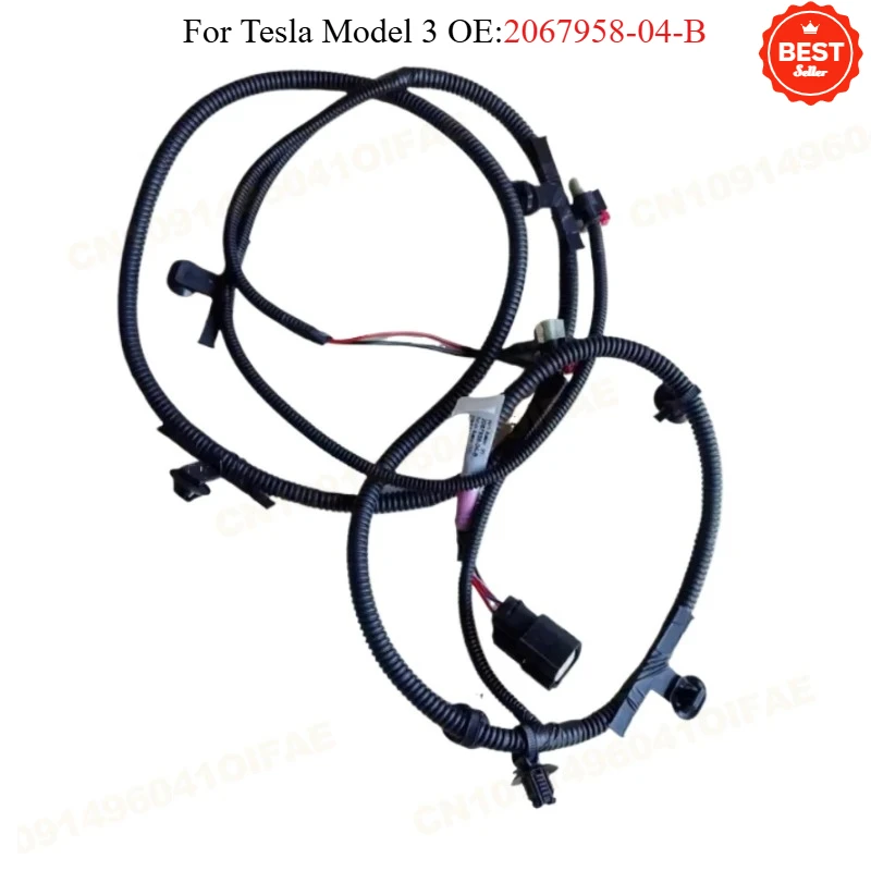 1pcs 2067958-04-B For Tesla Model 3 Front Bumper Harness Without Reverse Radar Interface 206795804B 2017-2023 Replacement Parts
1pcs 2067958-04-B For Tesla Model 3 Front Bumper Harness Without Reverse Radar Interface 206795804B 2017-2023 Replacement Parts