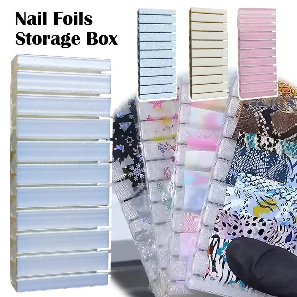 Nail Transfer Paper Storage Box 3D Printed Nail Art Gradient Transfer Storage Box Colorful Display Stand For Home DIY Salon Use
Nail Transfer Paper Storage Box 3D Printed Nail Art Gradient Transfer Storage Box Colorful Display Stand For Home DIY Salon Use