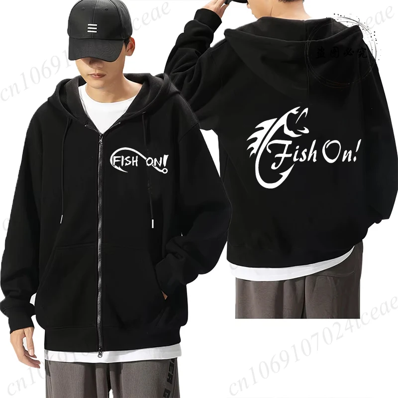 Fashion Fishing Printed Hoodies for Men Casual Fleece Zip Up Hooded Sweatshirt Street Hip Hop Tops Fisherman Gift
Fashion Fishing Printed Hoodies for Men Casual Fleece Zip Up Hooded Sweatshirt Street Hip Hop Tops Fisherman Gift