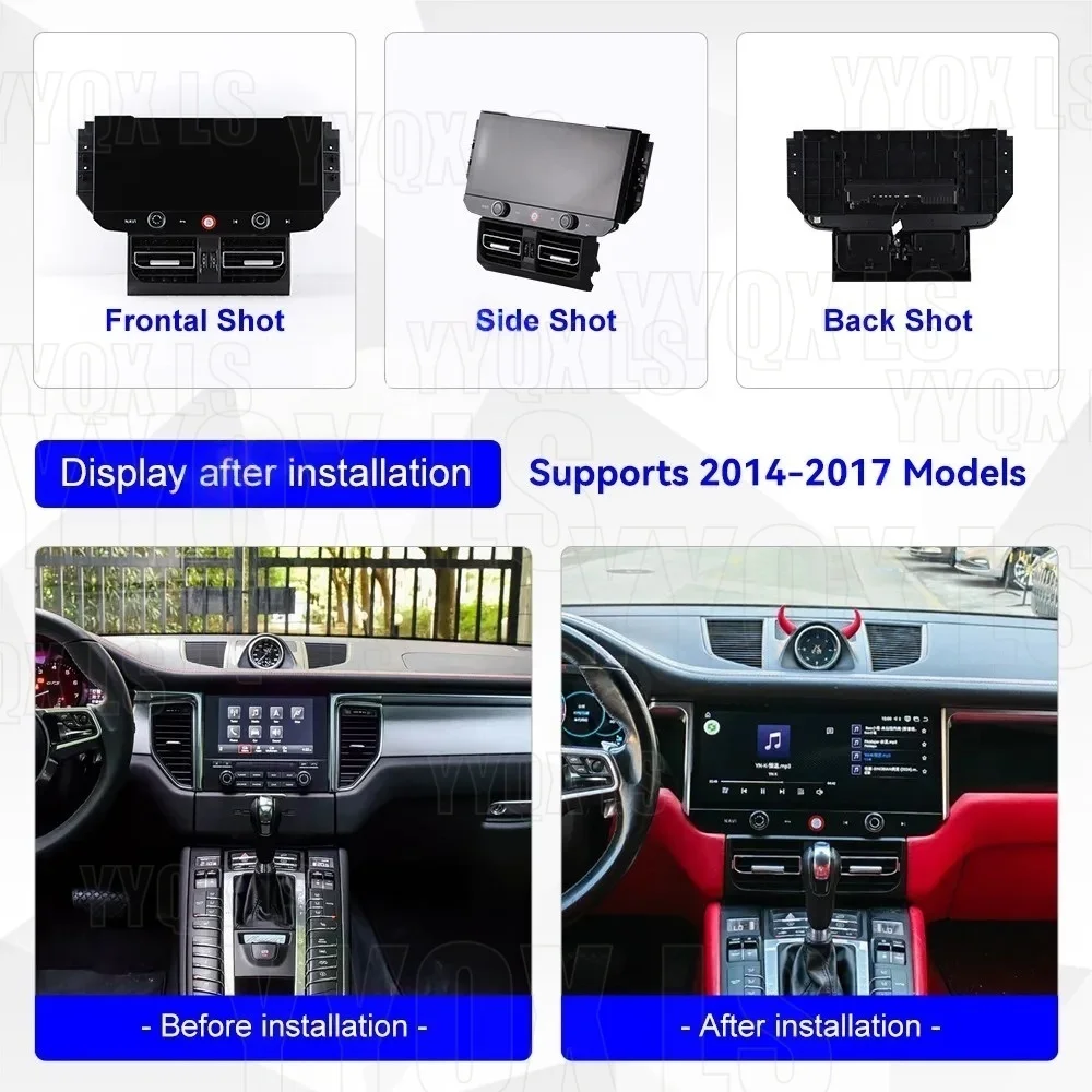 12.3inch Car Multimedia Video Player For Porsche Macan 2010-2017 GPS Navigation Android14 Radio stereo Carplay 4G wifi 360Camera
12.3inch Car Multimedia Video Player For Porsche Macan 2010-2017 GPS Navigation Android14 Radio stereo Carplay 4G wifi 360Camera