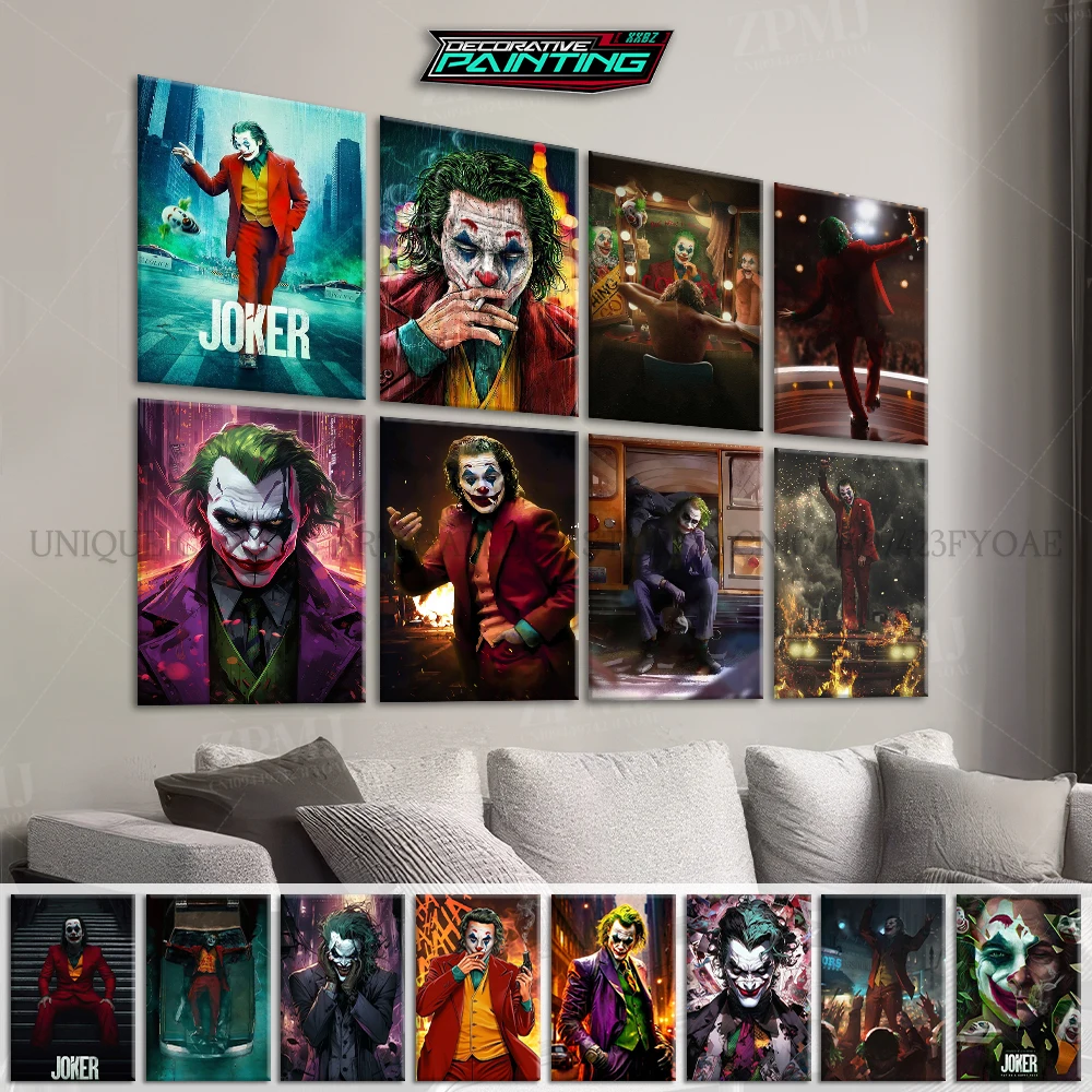 DC Comics Wall Art HD Prints Home Decor Poster Movie Characters Joker Frameless Pictures Canvas Paintings Room Interior Mural
DC Comics Wall Art HD Prints Home Decor Poster Movie Characters Joker Frameless Pictures Canvas Paintings Room Interior Mural