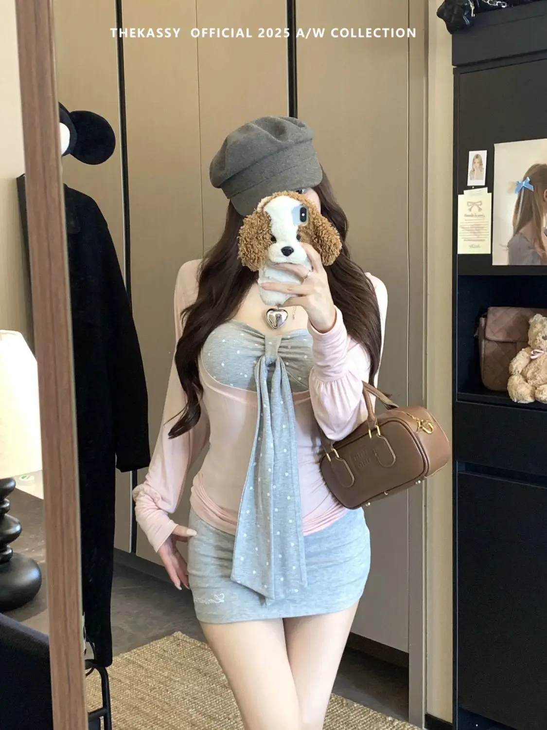 Polka Strap Strapless Vest Long Sleeved Cover Shirt Skirt Sets 2 Piece Sets Womens Outfits Bodycon Dress Dot Tanks & Camis
Polka Strap Strapless Vest Long Sleeved Cover Shirt Skirt Sets 2 Piece Sets Womens Outfits Bodycon Dress Dot Tanks & Camis