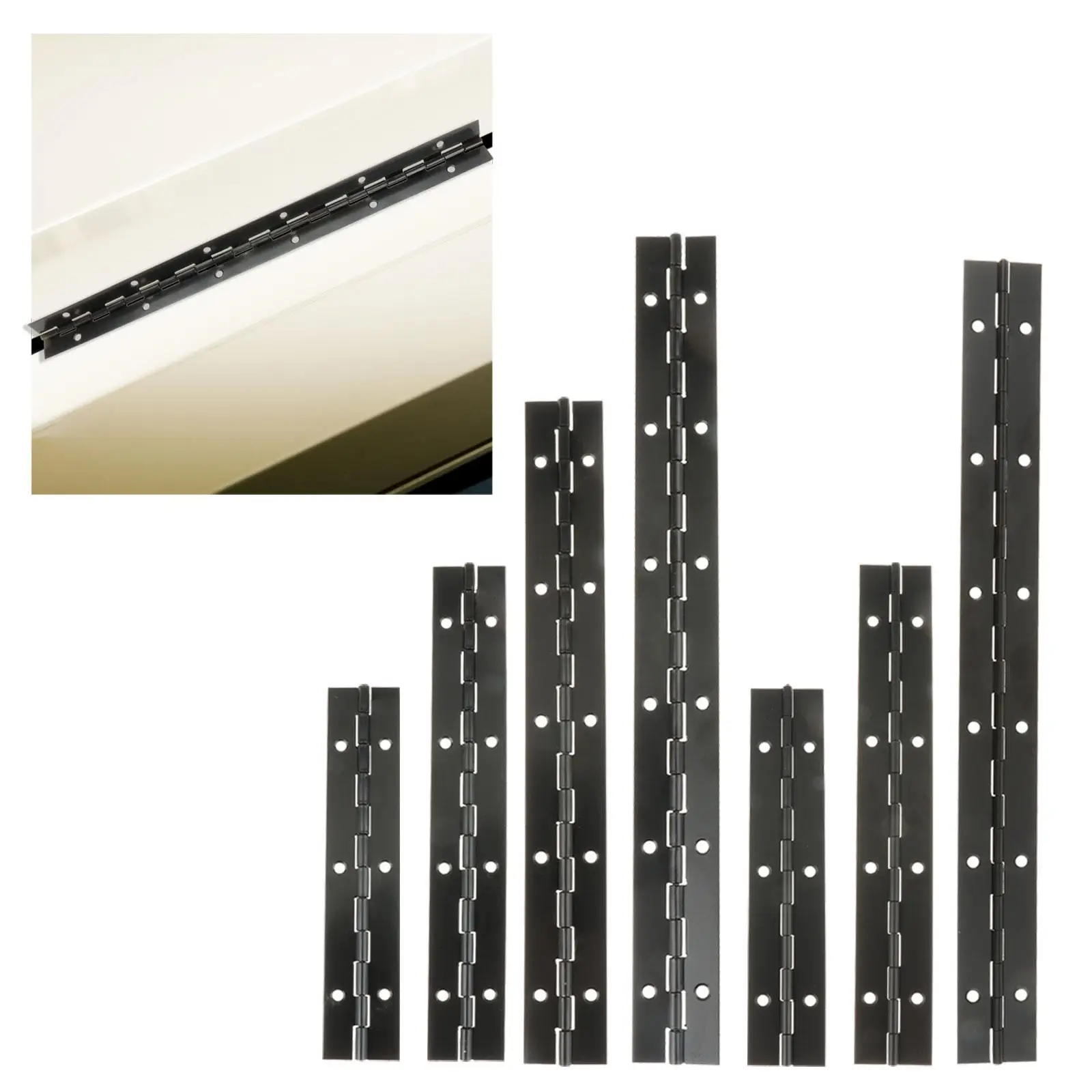Heavy Duty Stainless Steel Piano Hinge End to End Hinge for Cabinet Door DIY
Heavy Duty Stainless Steel Piano Hinge End to End Hinge for Cabinet Door DIY