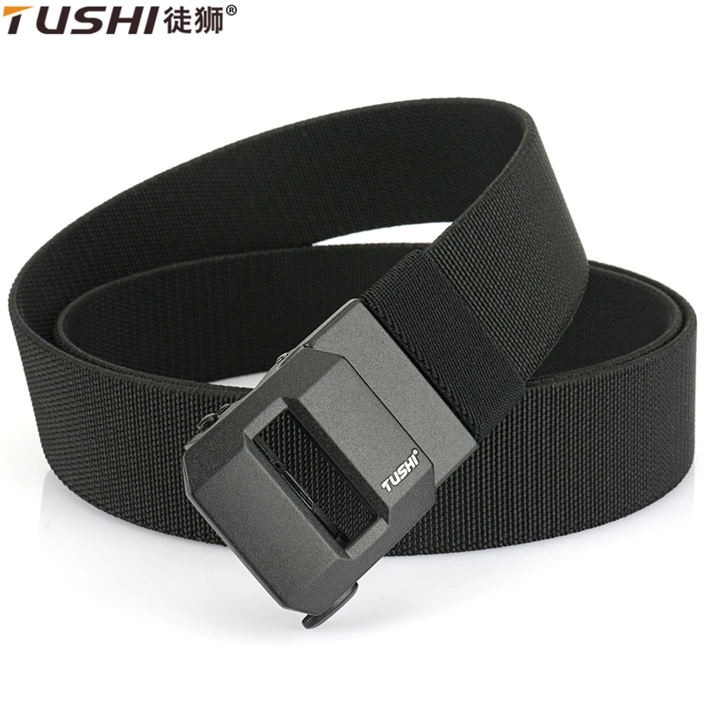 TUSHI New Golf Sports Elastic Belt Tactical Belt Metal Automatic Buckle Stretch Nylon Men Military Belt 120-150CM Big Size Belts
TUSHI New Golf Sports Elastic Belt Tactical Belt Metal Automatic Buckle Stretch Nylon Men Military Belt 120-150CM Big Size Belts