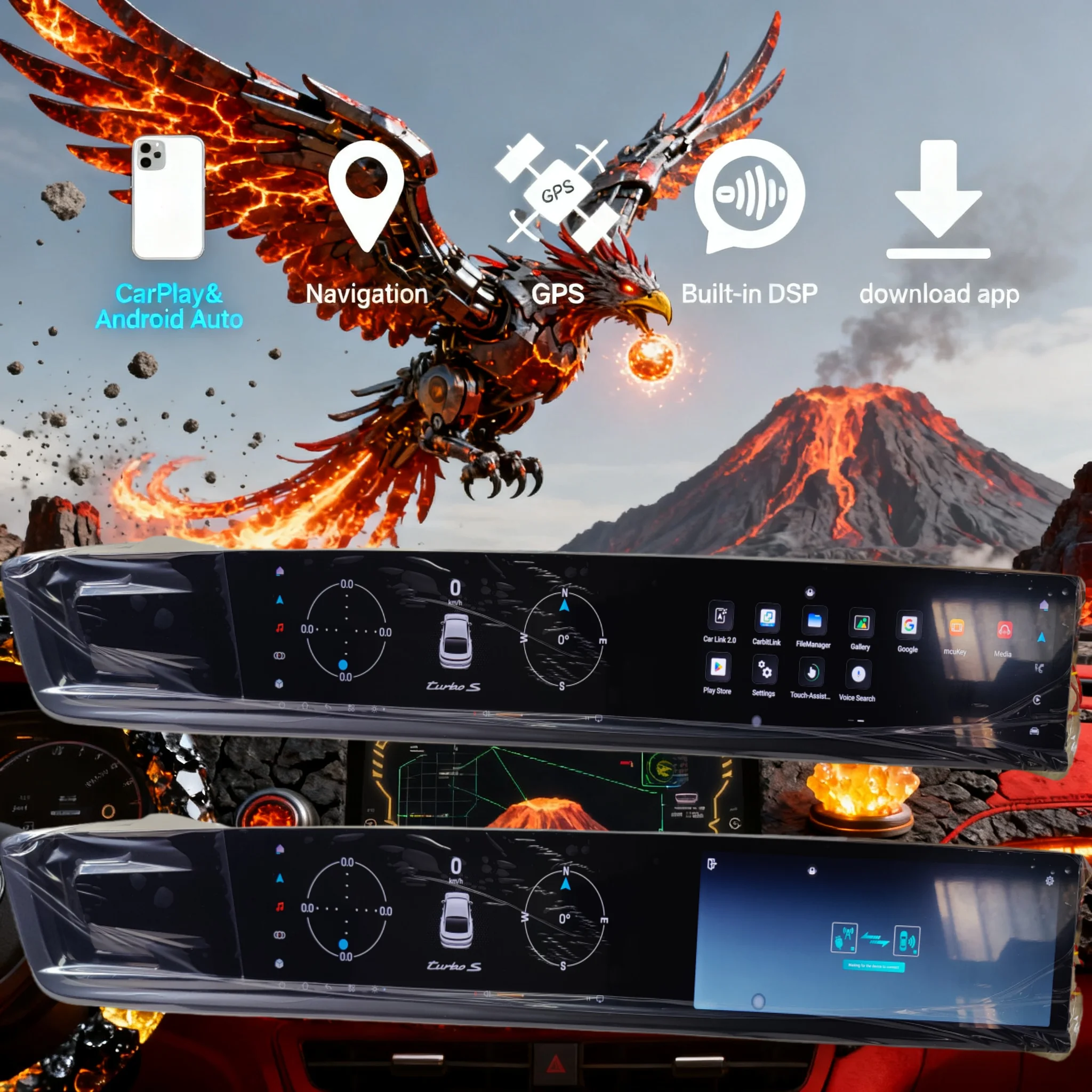 RHD LHD Dual 12.3" Android 14 CarPlay Auto Car Radio For Porsche Panamera 971 2017-2023 GPS Multimedia Stereo Player Head Unit
RHD LHD Dual 12.3" Android 14 CarPlay Auto Car Radio For Porsche Panamera 971 2017-2023 GPS Multimedia Stereo Player Head Unit