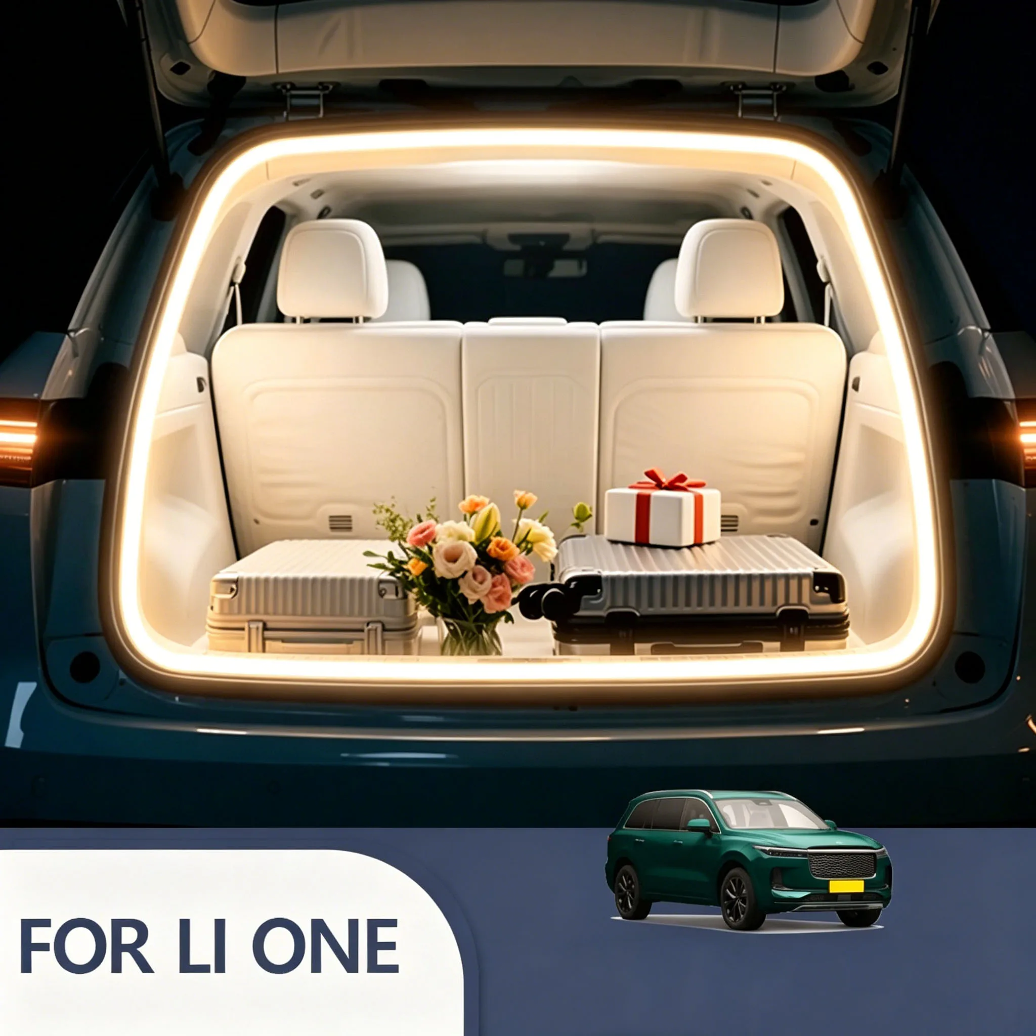 FOR LI ONE Rear Trunk LED Light Bar Strips Trunk Interior Decorative Lamp Strip Luggage Atmosphere Light
FOR LI ONE Rear Trunk LED Light Bar Strips Trunk Interior Decorative Lamp Strip Luggage Atmosphere Light