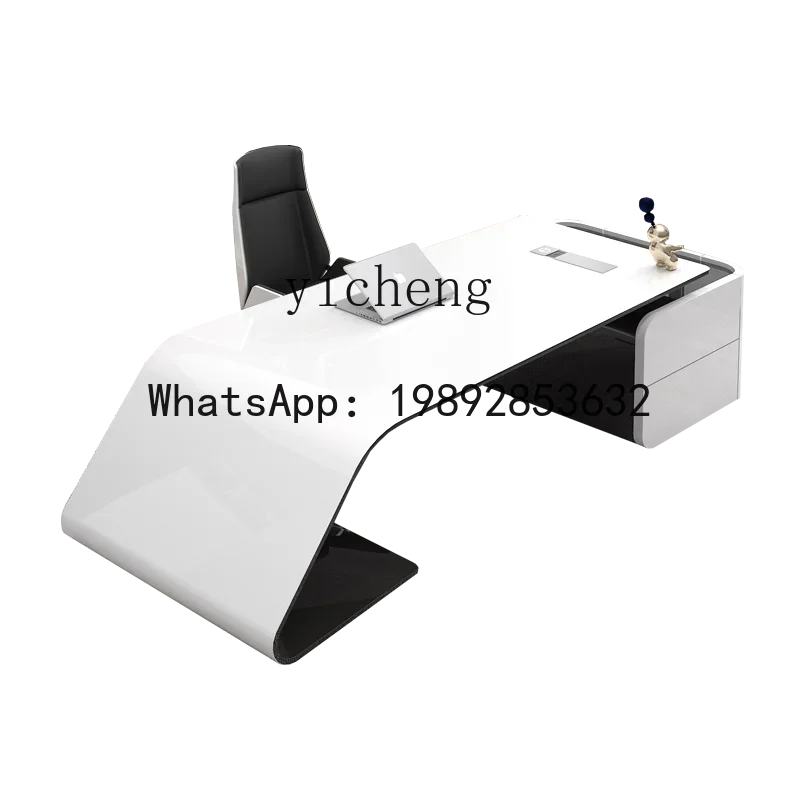 T29 paint boss table big desk simple modern fashion office president table manager supervisor office desk and chair combination
T29 paint boss table big desk simple modern fashion office president table manager supervisor office desk and chair combination
