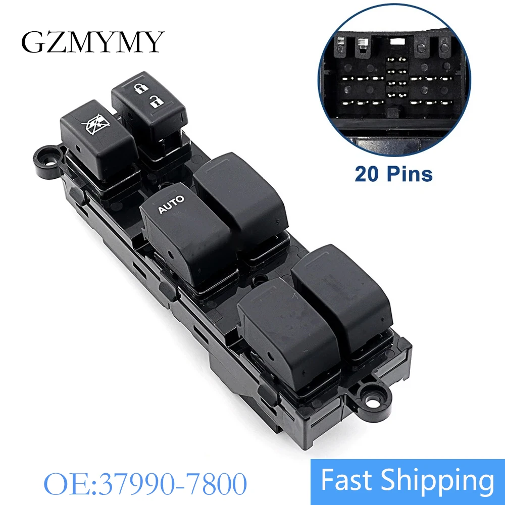 LDH Driver Side Window Lifter Master Switch Contral Button For Suzuki Alivio Vitara Esirsun LHD 37990-78M00 3799078M00
LDH Driver Side Window Lifter Master Switch Contral Button For Suzuki Alivio Vitara Esirsun LHD 37990-78M00 3799078M00