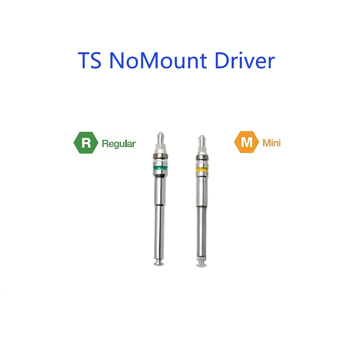 Dental TS NoMount Driver Mini and Regular Driver Implant Locator Handpiece Engine Used Implant Driver for Ost Taper Kit Use
Dental TS NoMount Driver Mini and Regular Driver Implant Locator Handpiece Engine Used Implant Driver for Ost Taper Kit Use