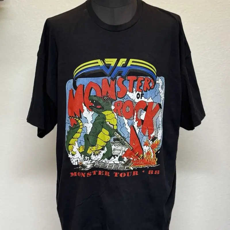 Двусторонняя футболка Monsters Of Rock Band, размер 4XL
Двусторонняя футболка Monsters Of Rock Band, размер 4XL