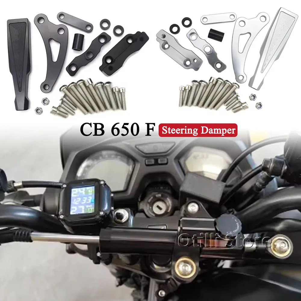 For Honda CB650 F CB 650F CB 650 F Motorcycle Accessories CB650F 2014-2019 Stabilize Steering Damper Mounting Bracket Kit
For Honda CB650 F CB 650F CB 650 F Motorcycle Accessories CB650F 2014-2019 Stabilize Steering Damper Mounting Bracket Kit