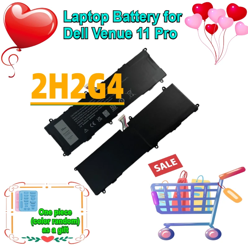 2H2G4 High-Quality Laptop Battery for Dell Venue 11 Pro 7140 2217-2548 21CP5/63/105 7.4V 38WH
2H2G4 High-Quality Laptop Battery for Dell Venue 11 Pro 7140 2217-2548 21CP5/63/105 7.4V 38WH