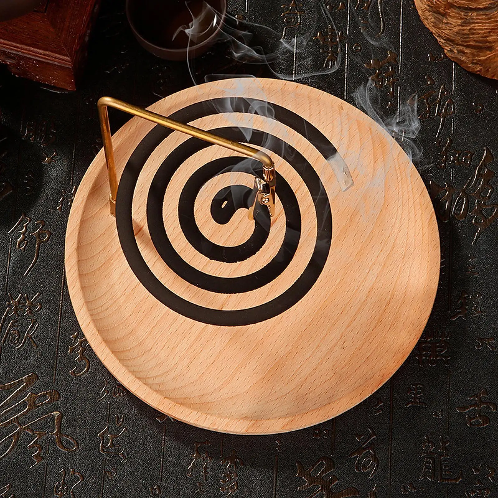 Incense Burner Holder Wood Round Supplies Accessories Easy to Clean Incense Plate Home Decoration for Gift Office Meditation
Incense Burner Holder Wood Round Supplies Accessories Easy to Clean Incense Plate Home Decoration for Gift Office Meditation