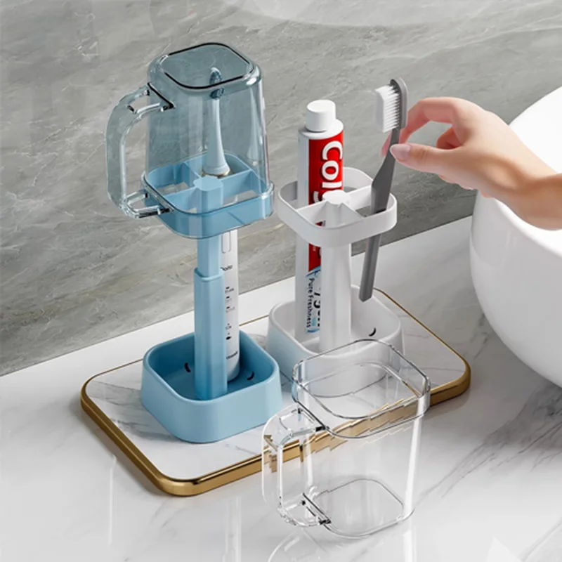 Прозрачный держатель для зубных щеток с крышкой: ванная комната для подготовки к гостя на День Благодарения! Сохраняет кисти, организованные, без беспорядков для раковины.
Прозрачный держатель для зубных щеток с крышкой: ванная комната для подготовки к гостя на День Благодарения! Сохраняет кисти, организованные, без беспорядков для раковины.