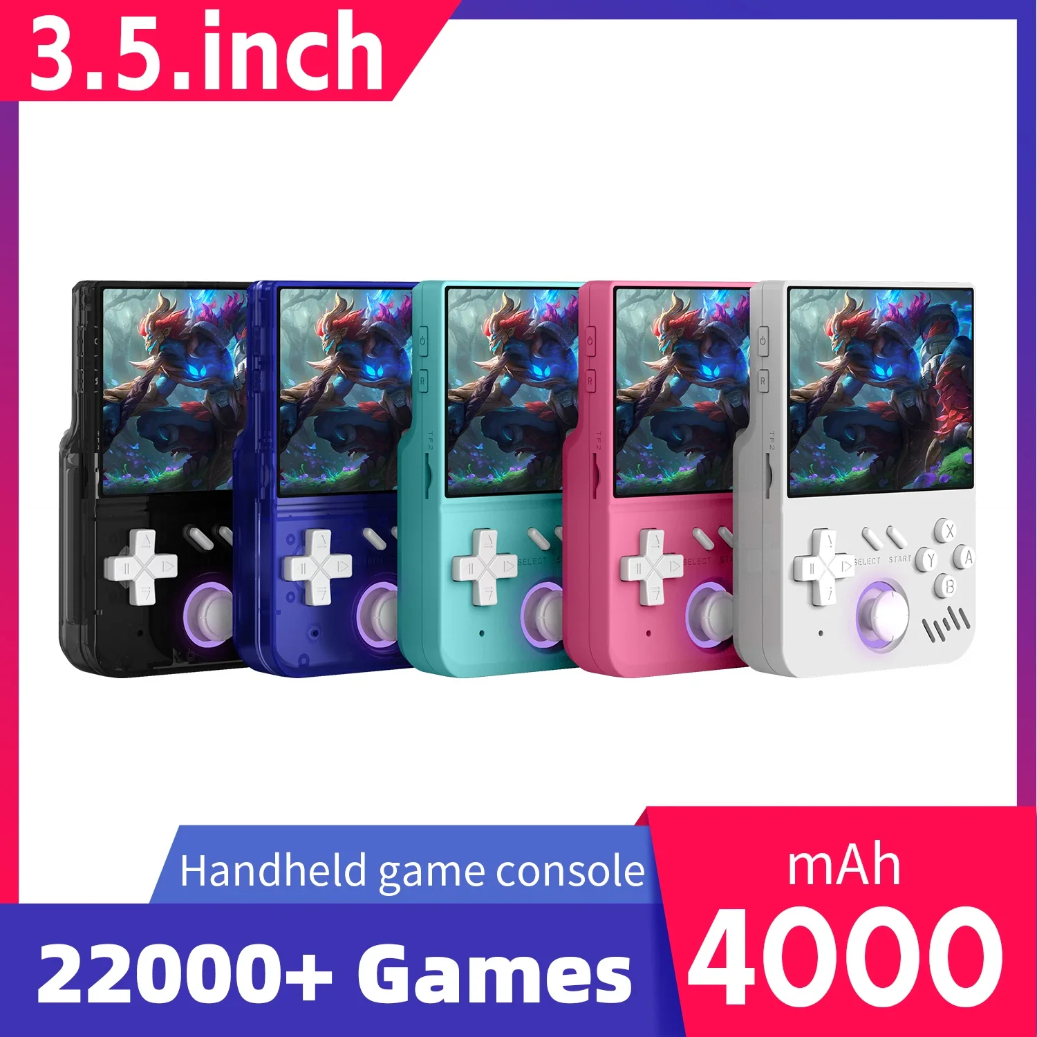 My Mini Retro Handheld Game Console 3.5-inch IPS Screen Video Game Console 128G Linux System Mini Portable Handheld Video Player
My Mini Retro Handheld Game Console 3.5-inch IPS Screen Video Game Console 128G Linux System Mini Portable Handheld Video Player