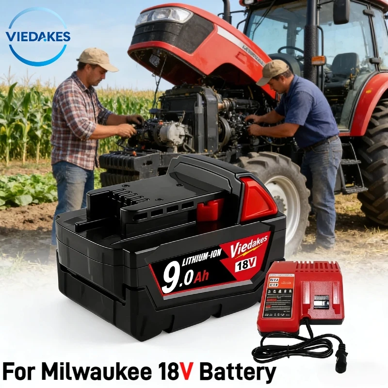 100% New 18V 12.0Ah For Milwaukee M18 Battery Li-Ion Replacement Battery, For Milwaukee 18V 48-11-1860 48-11-1850
100% New 18V 12.0Ah For Milwaukee M18 Battery Li-Ion Replacement Battery, For Milwaukee 18V 48-11-1860 48-11-1850