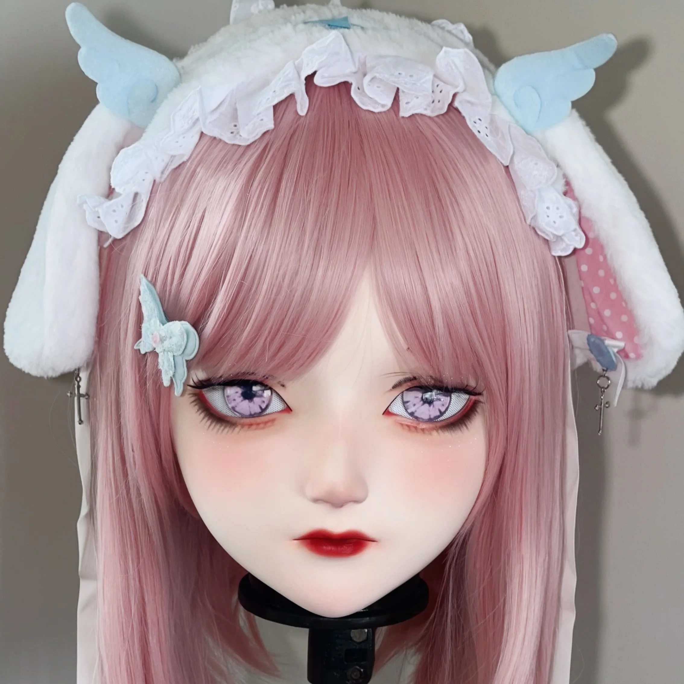 (STK059) Stock PLA Material Full Head Lockable Crossdress Male to Female Japanese Cartoon BJD Doll Game Character Kigurumi Mask
(STK059) Stock PLA Material Full Head Lockable Crossdress Male to Female Japanese Cartoon BJD Doll Game Character Kigurumi Mask