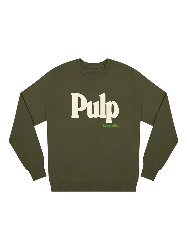 Simple Letter Pattern Printed round Neck Sweatshirt Unisex Pulp Band Trendy Alternative Rock Style Cotton Long Sleeve Autumn
Simple Letter Pattern Printed round Neck Sweatshirt Unisex Pulp Band Trendy Alternative Rock Style Cotton Long Sleeve Autumn