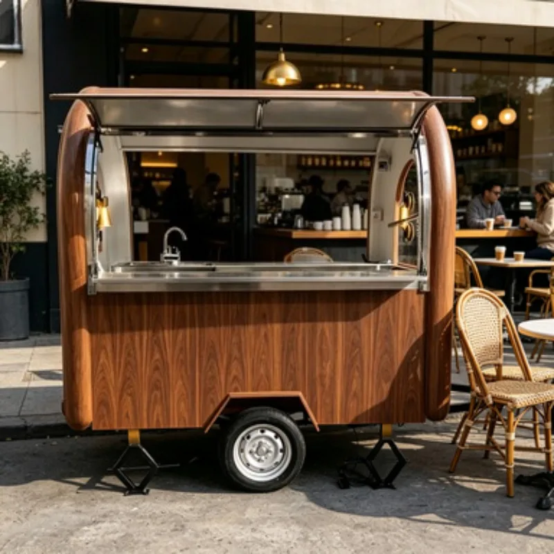 New Design Camping Style Food Trailer with Full Kitchen Equipment Bbq Food Truck Container Bar Van Sale
New Design Camping Style Food Trailer with Full Kitchen Equipment Bbq Food Truck Container Bar Van Sale