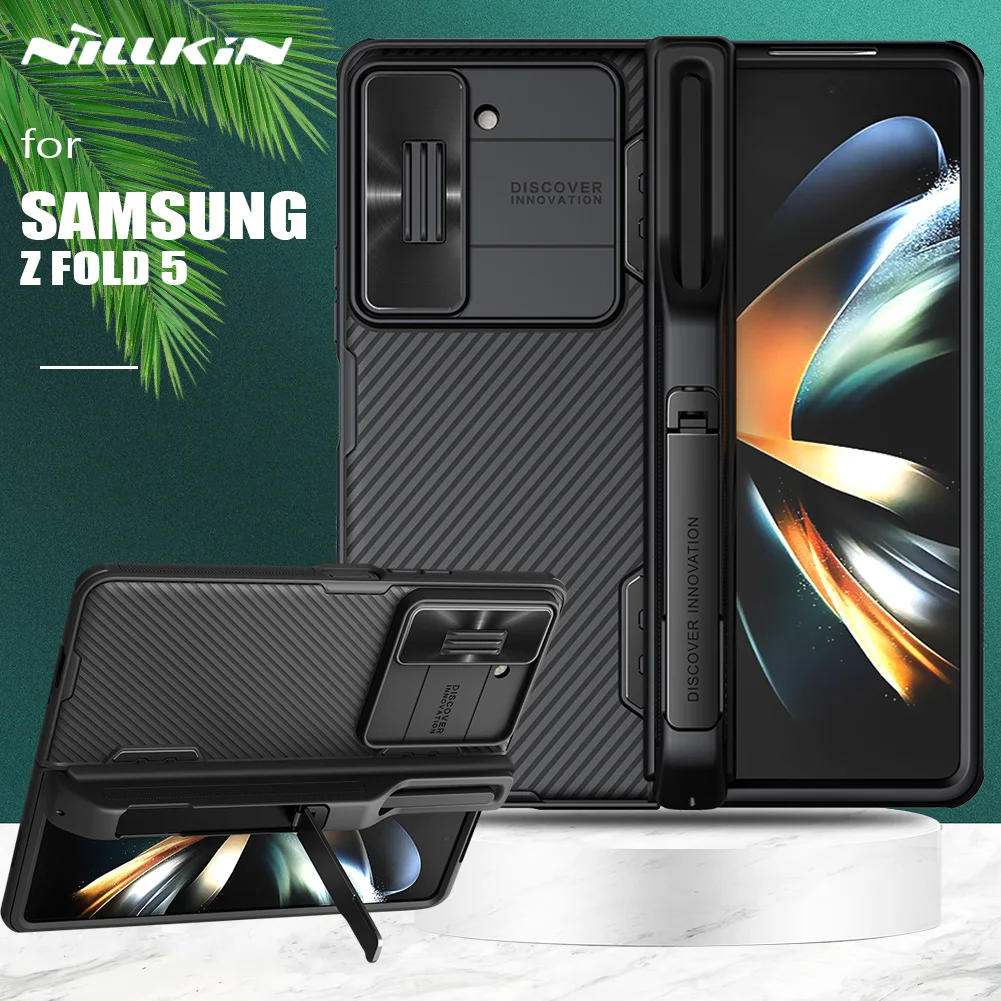 for Samsung Galaxy Z Fold 5 5G Case Nillkin Camshield Slide Camera Case for S-Pen Holder Cover for Samsung Galaxy Z Fold 5 Case
for Samsung Galaxy Z Fold 5 5G Case Nillkin Camshield Slide Camera Case for S-Pen Holder Cover for Samsung Galaxy Z Fold 5 Case