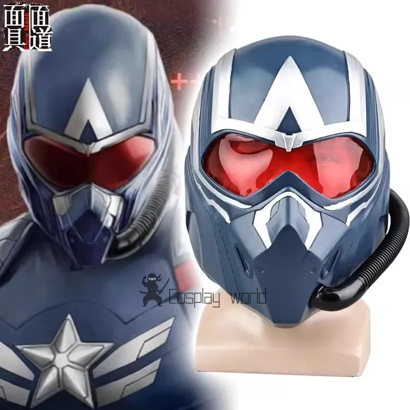Movie Captain America 4 Cosplay Mask PVC 800g Falcon Costume Superhero Adult Captain Helmet Collect Gifts One Size(56cm to 61cm)
Movie Captain America 4 Cosplay Mask PVC 800g Falcon Costume Superhero Adult Captain Helmet Collect Gifts One Size(56cm to 61cm)
