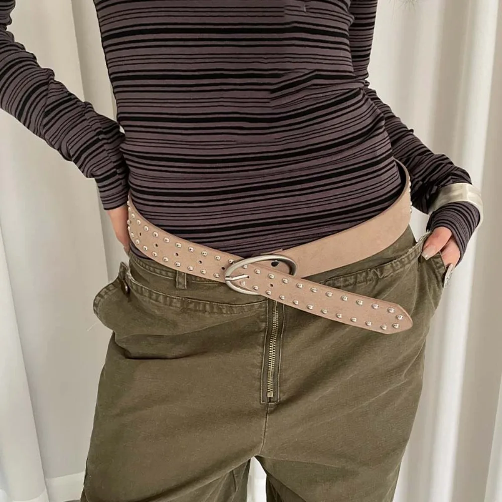Skirt Accessories Adjustable Rivet Waist Belt Punk Jeans Decor Y2K Wide Belt American Style Retro PU Leather Waistbands Summer
Skirt Accessories Adjustable Rivet Waist Belt Punk Jeans Decor Y2K Wide Belt American Style Retro PU Leather Waistbands Summer