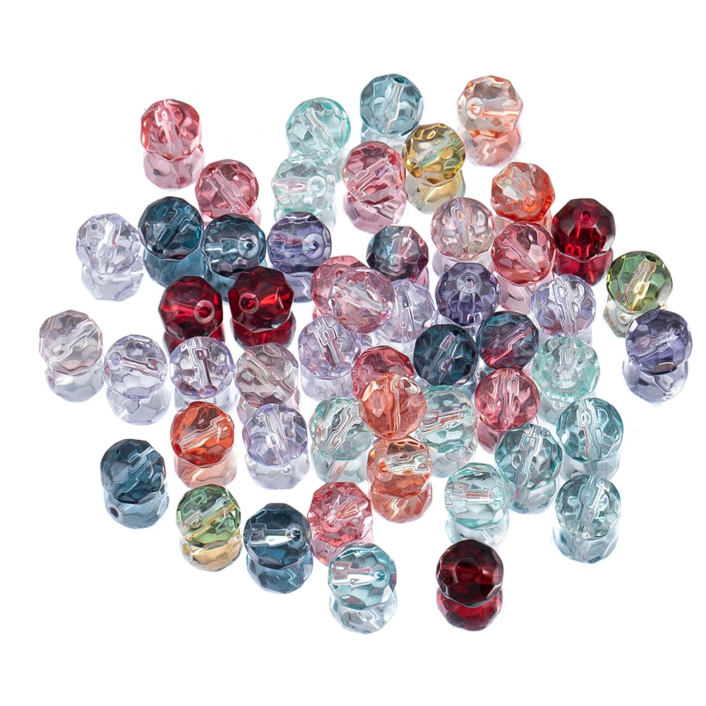 50pcs Minimalist And Functional 10mm Irregular Glass Beads For DIY Handmade Bracelet Necklace Tassel Pendant jewelry Materials
50pcs Minimalist And Functional 10mm Irregular Glass Beads For DIY Handmade Bracelet Necklace Tassel Pendant jewelry Materials
