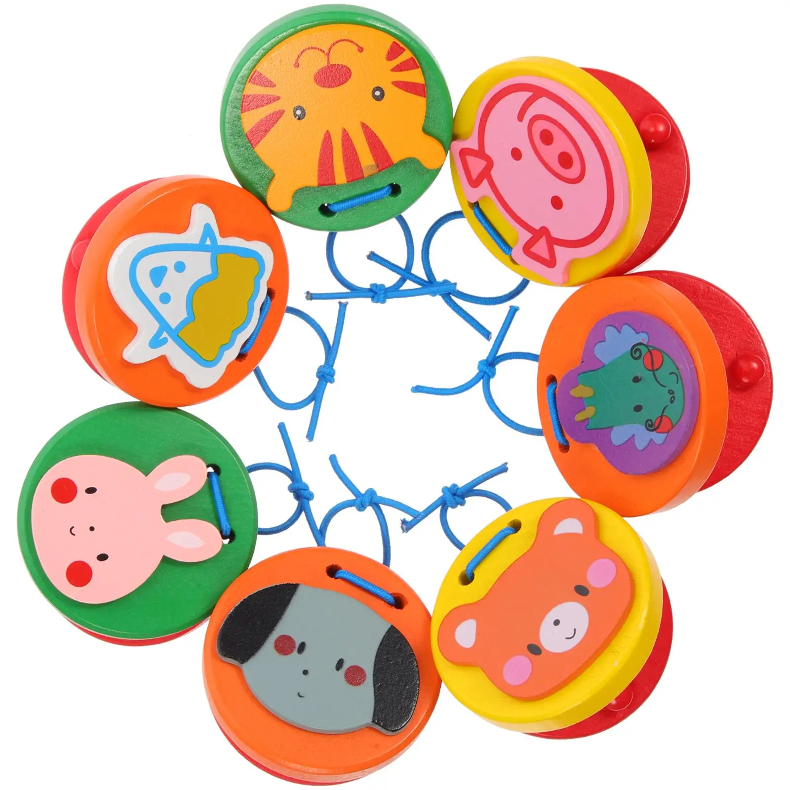 7 Pcs Animal Castanets Kids Musical Instruments Wood Toddler Toys Percussion Educational Brain Development Creativity Learning
7 Pcs Animal Castanets Kids Musical Instruments Wood Toddler Toys Percussion Educational Brain Development Creativity Learning