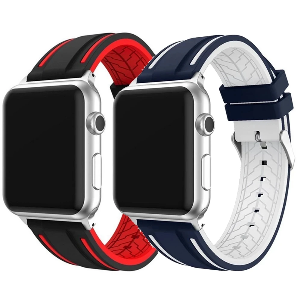 Silicone Strap 3 4 5 6 7 For Apple Watch Band 44/45mm 41/42mm iwatch 38/40mm Rubber Watchband Bracelet Apple Watch SE 8 49mm
Silicone Strap 3 4 5 6 7 For Apple Watch Band 44/45mm 41/42mm iwatch 38/40mm Rubber Watchband Bracelet Apple Watch SE 8 49mm