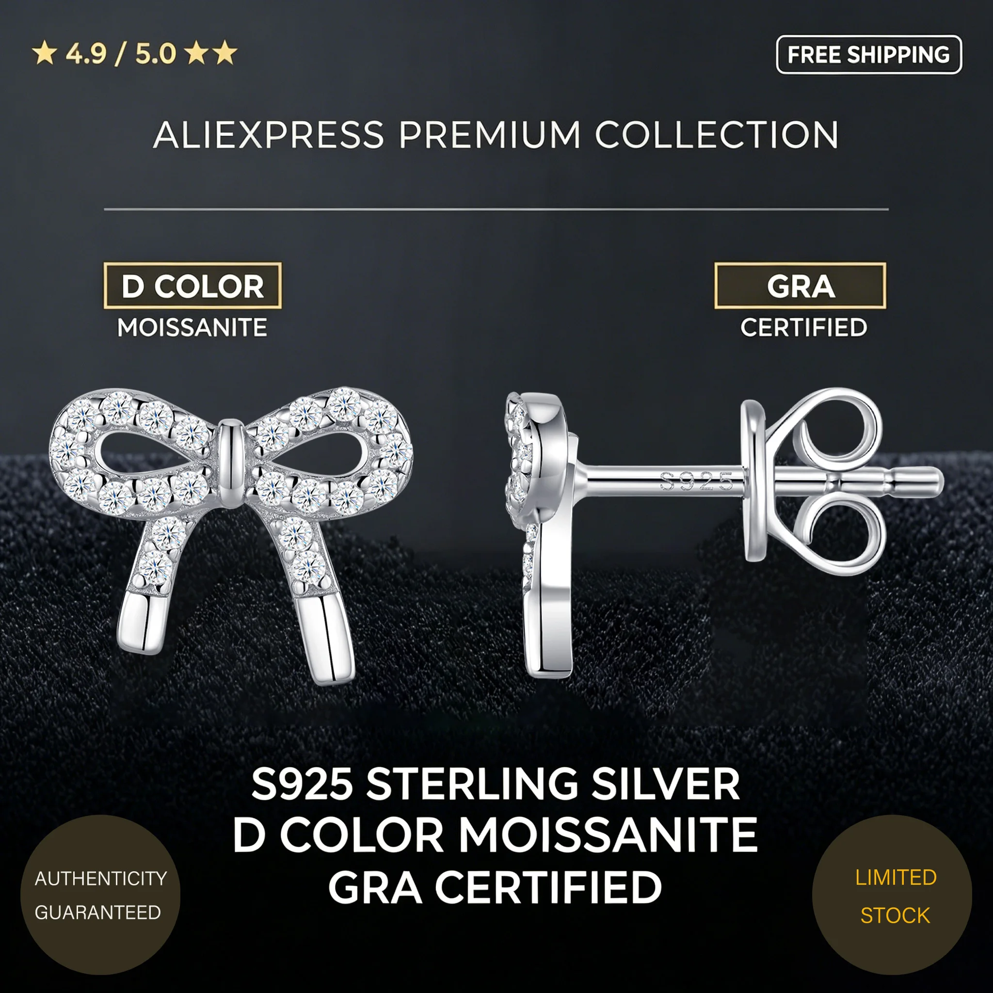 2026 Hot Sale D Color VVS1 Moissanite Stud Earrings Real 925 Sterling Silver Hypoallergenic Fine Jewelry Pass Diamond Test Pen W
2026 Hot Sale D Color VVS1 Moissanite Stud Earrings Real 925 Sterling Silver Hypoallergenic Fine Jewelry Pass Diamond Test Pen W