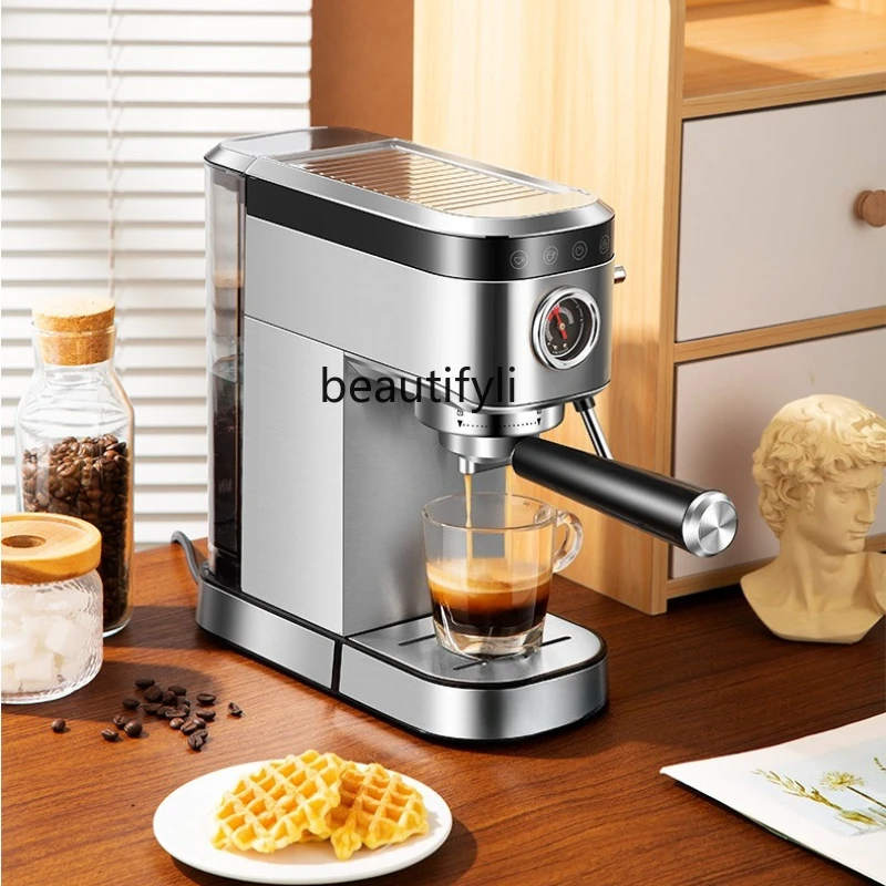 Coffee Machine Italian Semi-Automatic Household Commercial Coffee Machine Extraction Steam Milk Foaming
Coffee Machine Italian Semi-Automatic Household Commercial Coffee Machine Extraction Steam Milk Foaming