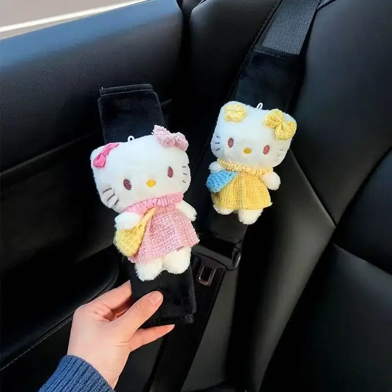 Hello Kitty Car Seat Belt Cover Shoulder Strap Cushion Cartoon Car Seatbelt Shoulder Pad Protector Auto Neck Support
Hello Kitty Car Seat Belt Cover Shoulder Strap Cushion Cartoon Car Seatbelt Shoulder Pad Protector Auto Neck Support