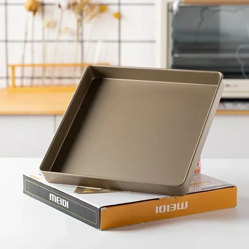28*28cm Square Baking Pan Sheet Carbon Steel Chef Nonstick Tray Microwave Oven Pan Cookie Toast Tray Bakeware Accessories
28*28cm Square Baking Pan Sheet Carbon Steel Chef Nonstick Tray Microwave Oven Pan Cookie Toast Tray Bakeware Accessories