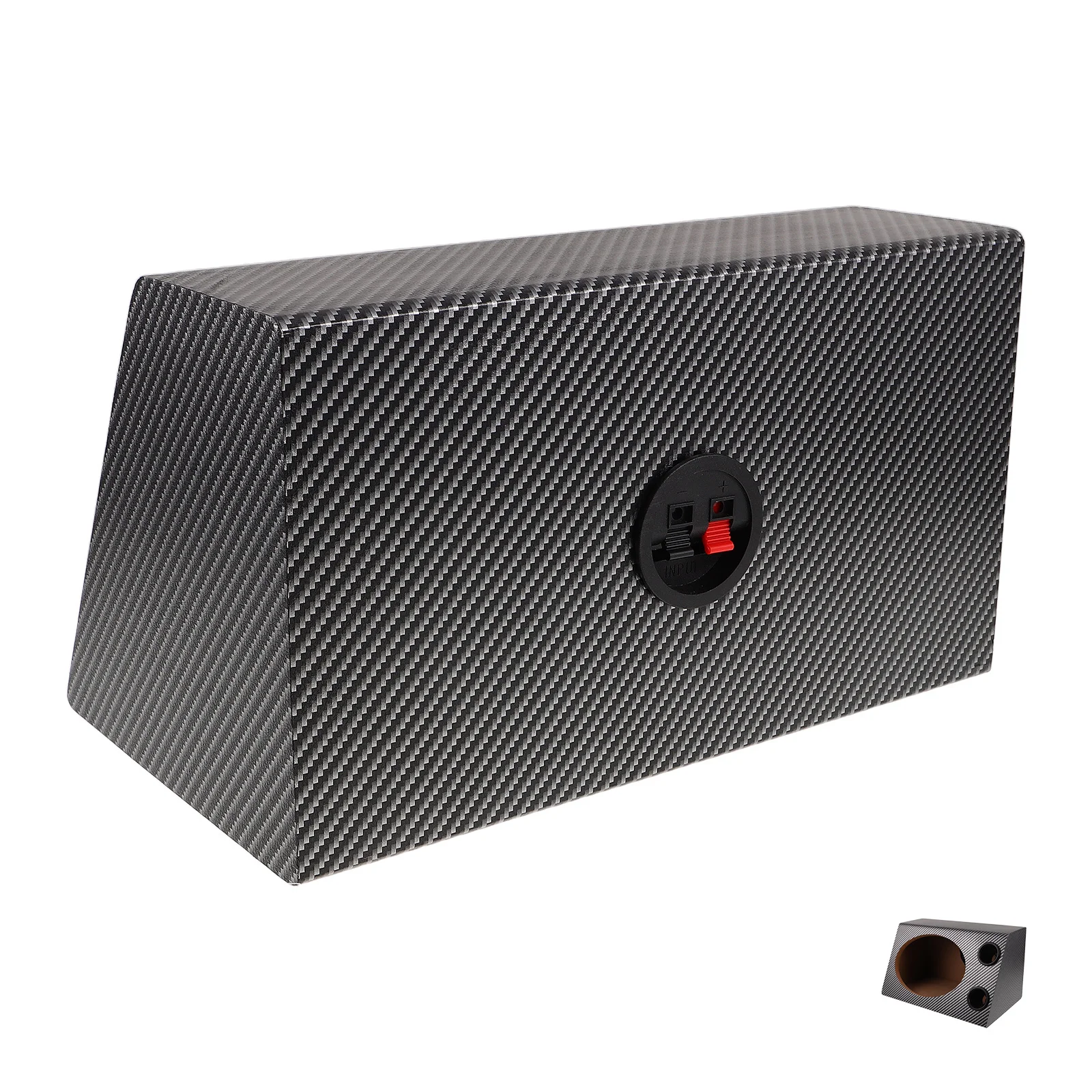 Trapezoid Wooden Car Speaker Enclosure Pvc Veneer Coating Noise Reduction Audio Box For Vehicle Sound System Upgrade Car
Trapezoid Wooden Car Speaker Enclosure Pvc Veneer Coating Noise Reduction Audio Box For Vehicle Sound System Upgrade Car
