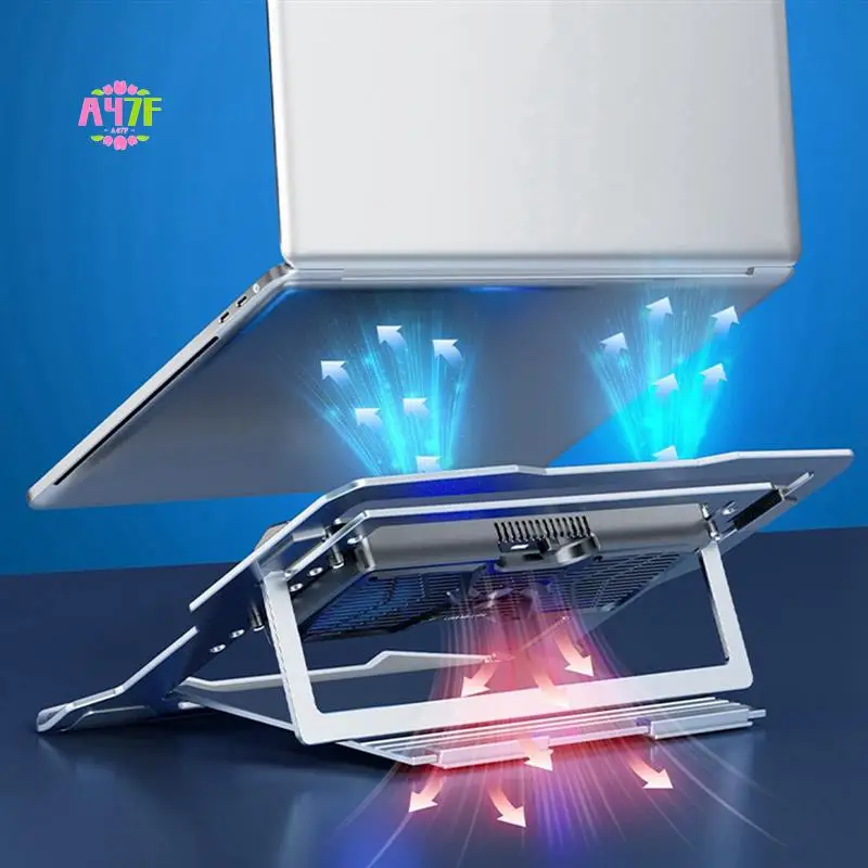 A47F-D20 Notebook Cooling Pad Aluminum Alloy Semiconductor Refrigeration Multi-Angle Adjustable Laptop/Tablet Cooler Stand
A47F-D20 Notebook Cooling Pad Aluminum Alloy Semiconductor Refrigeration Multi-Angle Adjustable Laptop/Tablet Cooler Stand