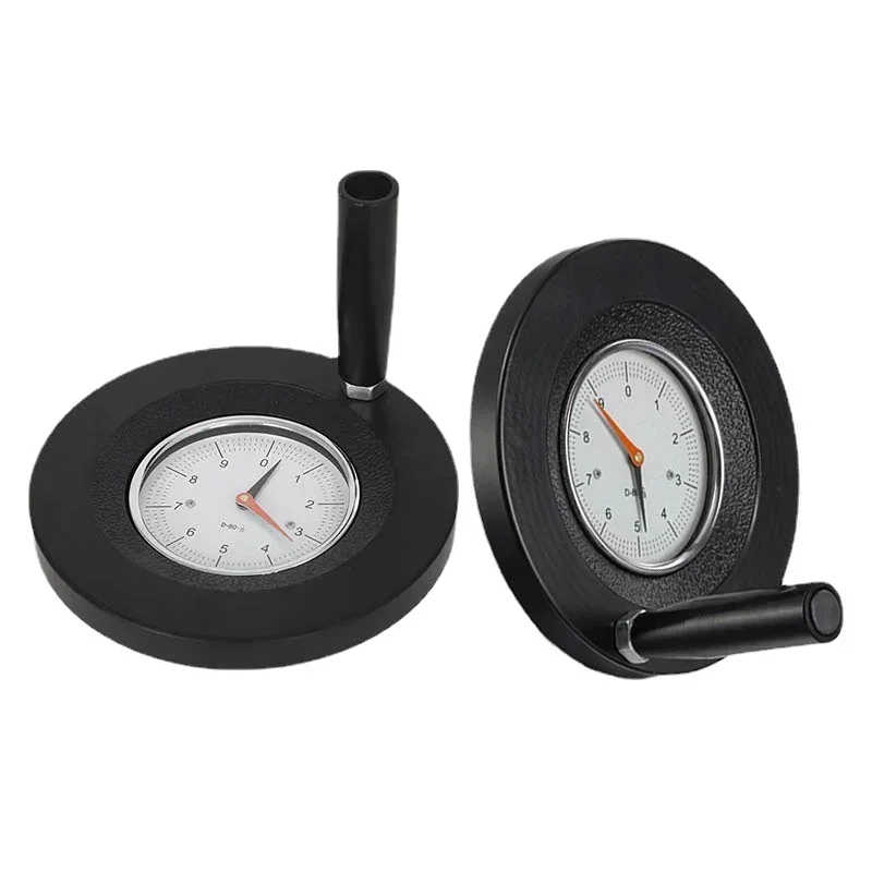 Full-Width Digital Aluminum Alloy Hand Wheel with Watch Foldable Handle Scale Hand Wheel 12/16/18 Dial
Full-Width Digital Aluminum Alloy Hand Wheel with Watch Foldable Handle Scale Hand Wheel 12/16/18 Dial