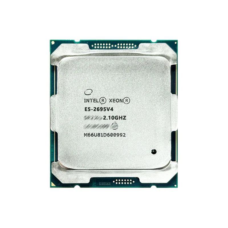 Используемый процессор Intel Xeon 2695V4 E5 2695 V4, 2,1 ГГц, 18 ядер, 45 м, 120 Вт, 14 нм, серверный процессор LGA 2011-3
Используемый процессор Intel Xeon 2695V4 E5 2695 V4, 2,1 ГГц, 18 ядер, 45 м, 120 Вт, 14 нм, серверный процессор LGA 2011-3