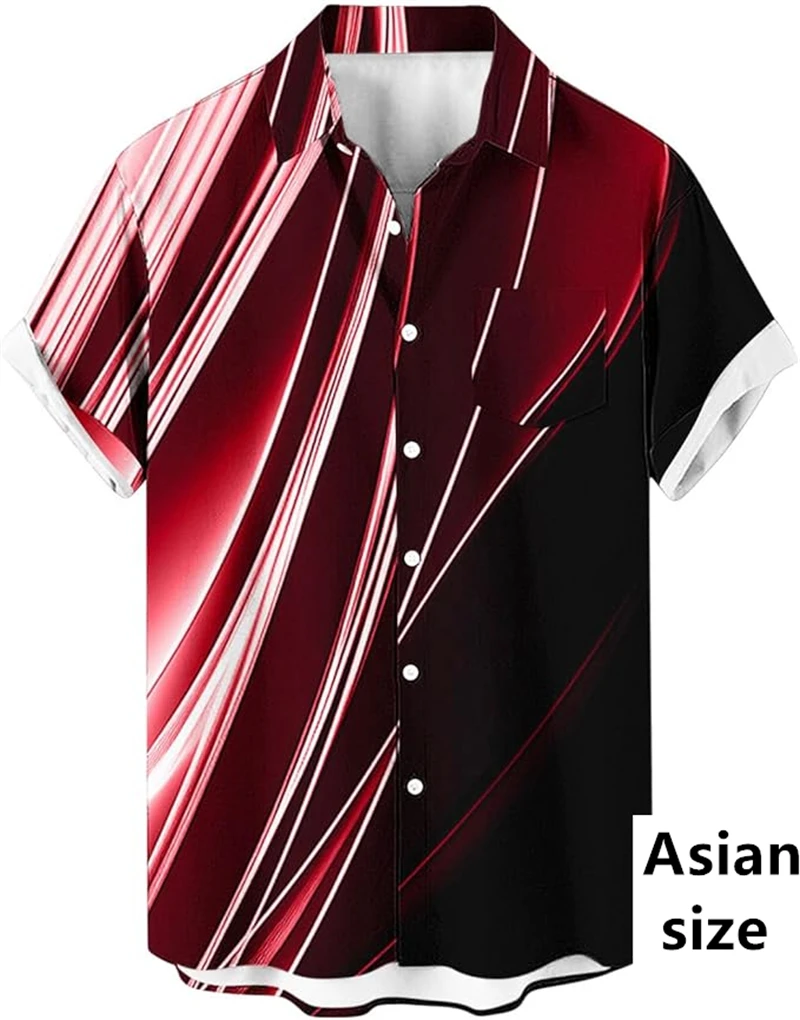 Classic Striped 3d Printed Shirts For Men Women Hawaiian Shirts Men's Daily Blouses Lapel Shirt Colorful Short Sleeve Clothing
Classic Striped 3d Printed Shirts For Men Women Hawaiian Shirts Men's Daily Blouses Lapel Shirt Colorful Short Sleeve Clothing