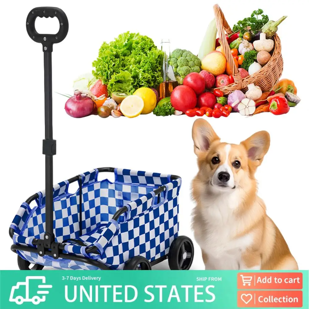 Складная прогулочная коляска для мелких животных на 4 колесах, складная тележка для перевозки питомцев, переноска для кошек, коляска для животных для путешествий, покупок, прогулок
Складная прогулочная коляска для мелких животных на 4 колесах, складная тележка для перевозки питомцев, переноска для кошек, коляска для животных для путешествий, покупок, прогулок