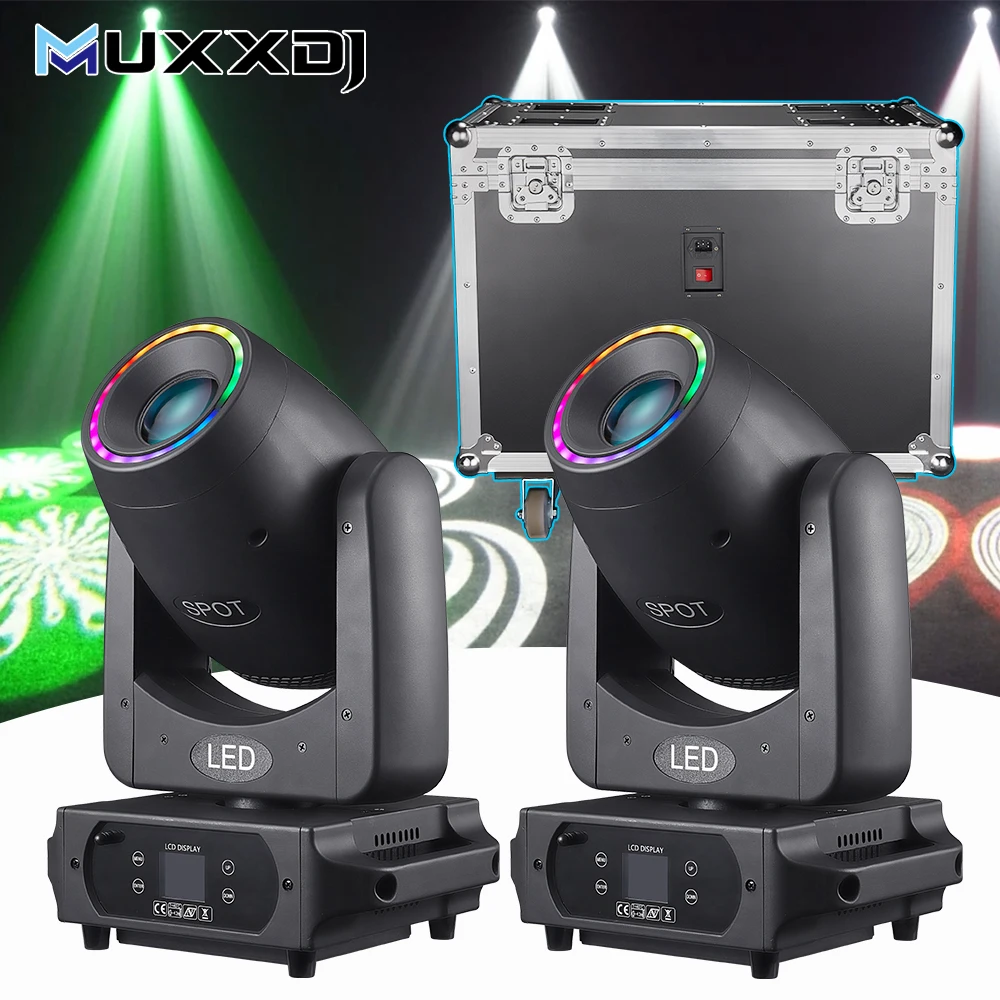 MUXXDJ 2pcs with case Battery Wireless Moving Head Light Sharpy Lights for DJ Wedding Party Club Event Stage Effects
MUXXDJ 2pcs with case Battery Wireless Moving Head Light Sharpy Lights for DJ Wedding Party Club Event Stage Effects