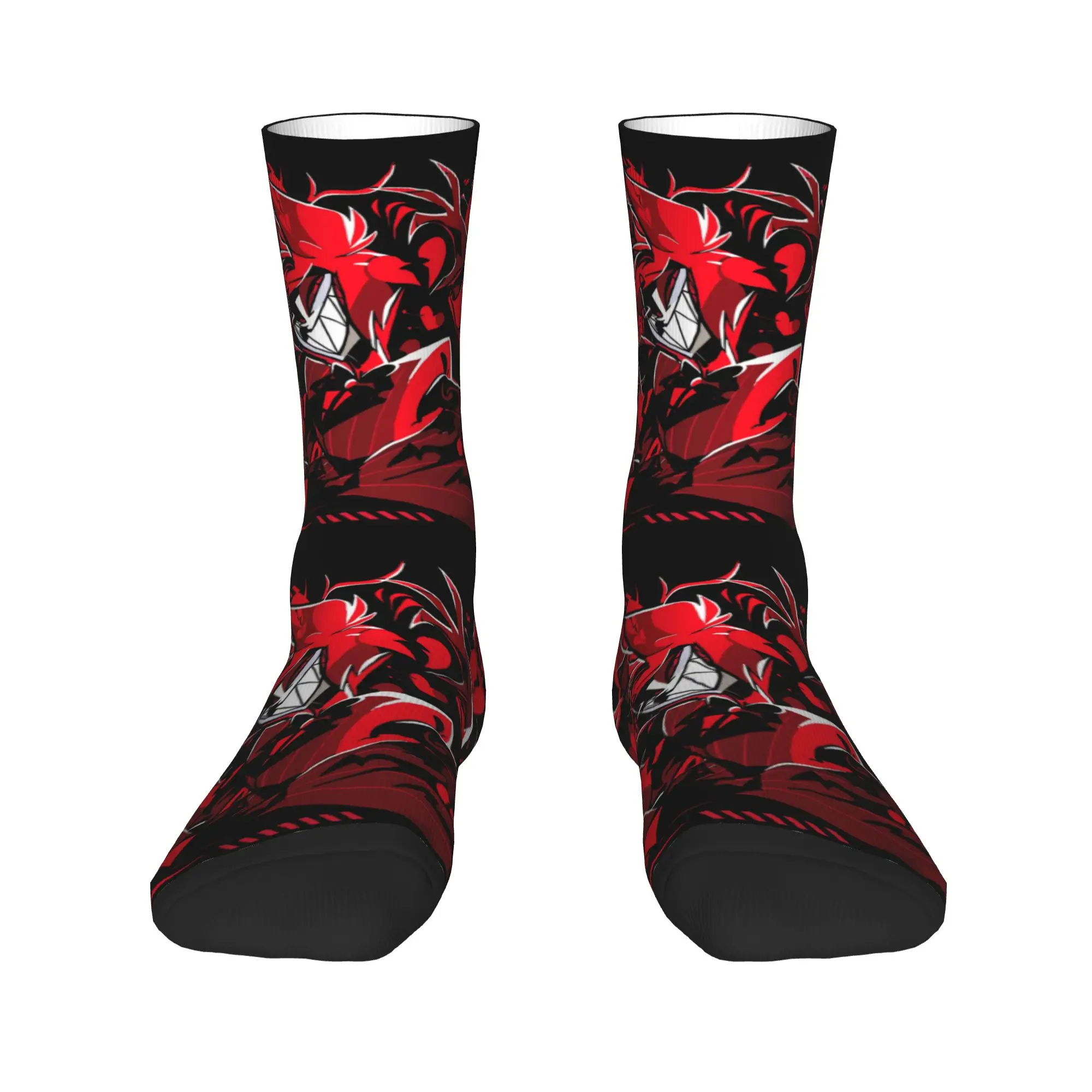 Novelty Mens Hazbins TV Show Animation Hotel Dress Socks Unisex Breathbale Warm 3D Printed Crew Socks
Novelty Mens Hazbins TV Show Animation Hotel Dress Socks Unisex Breathbale Warm 3D Printed Crew Socks