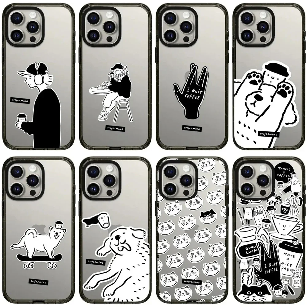 Cute White Dog Coffee Acrylic Phone Case Cover for IPhone 11 12 13 14 15 Pro Max Case
Cute White Dog Coffee Acrylic Phone Case Cover for IPhone 11 12 13 14 15 Pro Max Case