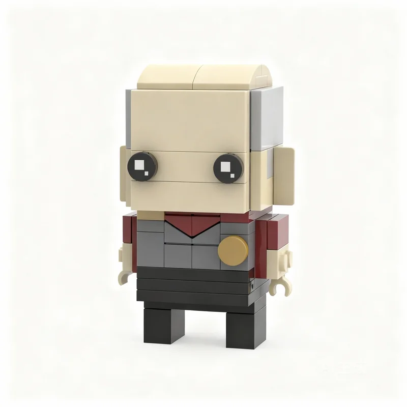 117pcs MOC Captain Jean Luc Picard Brickheadz Model Building Blocks Construction Toy Christmas Gifts DIY Creative Idea Education
117pcs MOC Captain Jean Luc Picard Brickheadz Model Building Blocks Construction Toy Christmas Gifts DIY Creative Idea Education